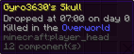skull tooltip